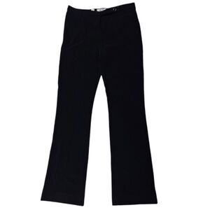 Moschino Cheap & Chic Vintage Black Straight Leg Trouser Pants sz 6 (28) EUC